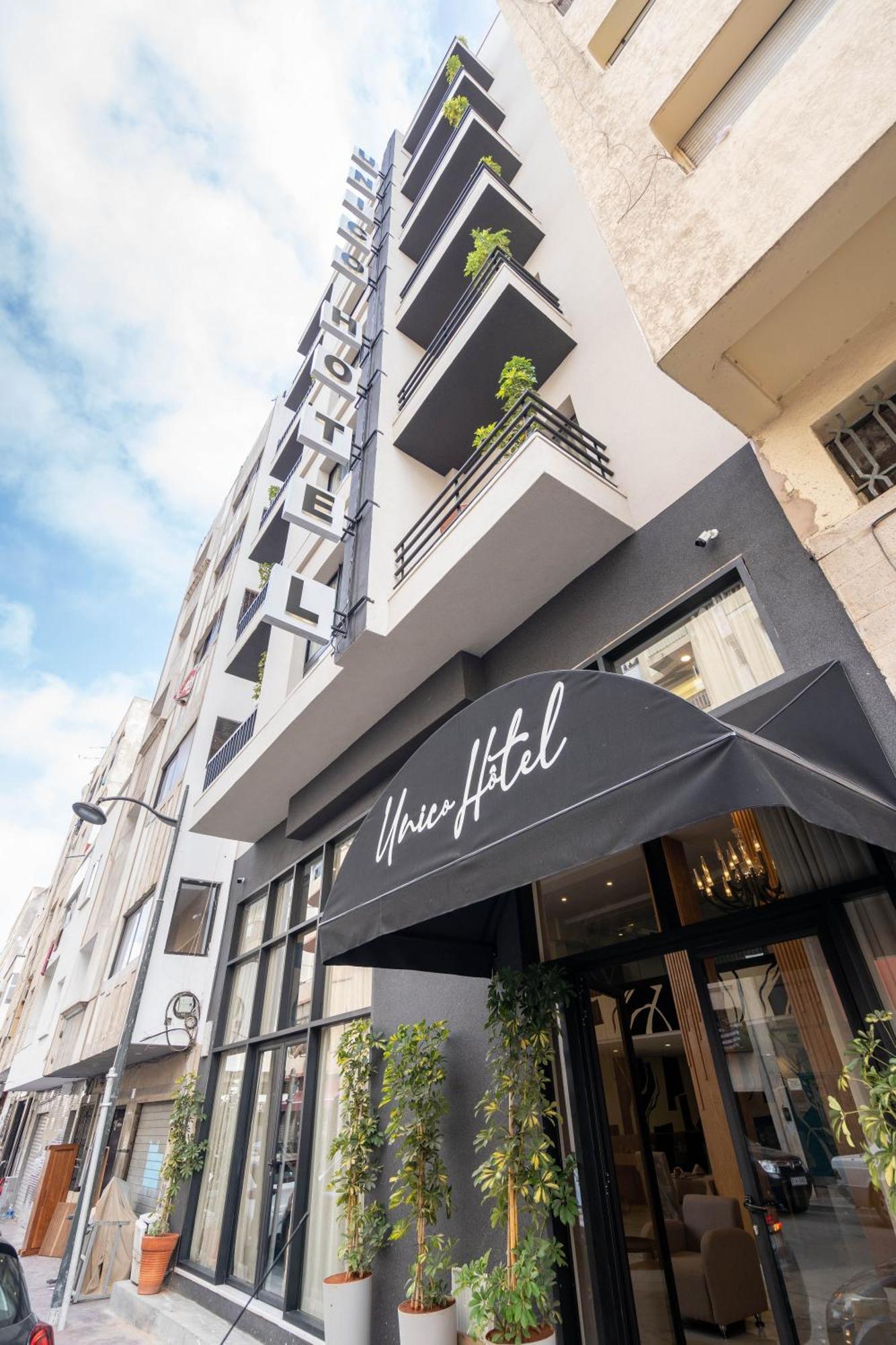 Unico Hotel Maarif Casablanca Exterior foto